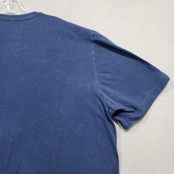 Nike TShirt Mens 2XL Blue Solid Seattle Seahawks 100% Cotton Short Sleeve Coupe - Picture 12 of 16